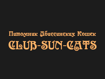 Питомник кошек Club Sun Cats